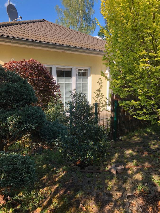 Ferienhaus Blaumond Mit Gartensauna Wandlitz Eksteriør bilde